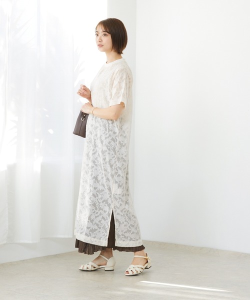 menue（メヌエ）の「ローヒール ストラップサンダル（サンダル・レディース・ベージュ/ブラウン/ブラック/アイボリー・XS/M/L/3L/S/LL）」の12枚目の写真