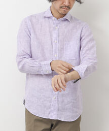 NOLLEY'S goodman | リネンカッタウェイシャツ(シャツ/ブラウス)