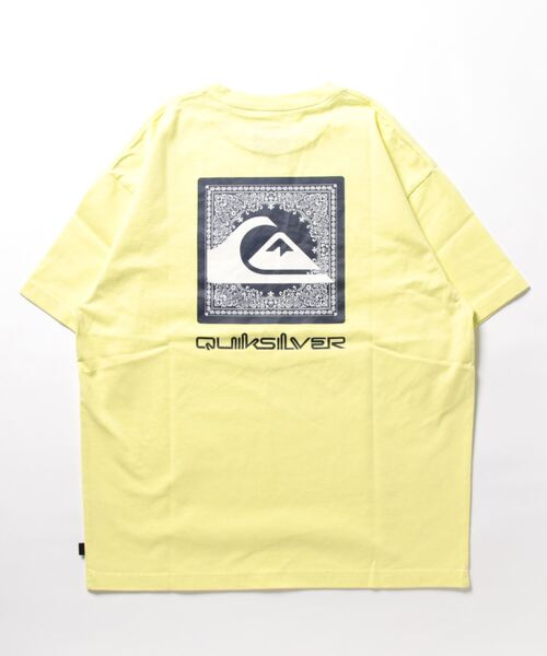 Quiksilver(クイックシルバー)の「QUIK BANDANA ST/クイックシルバーバックプリント半袖Tシャツ(Tシャツ/カットソー・メンズ・ホワイト/ブラック/ブルー/グリーン・MEDIUM/LARGE/X-LARGE)」の7枚目の写真