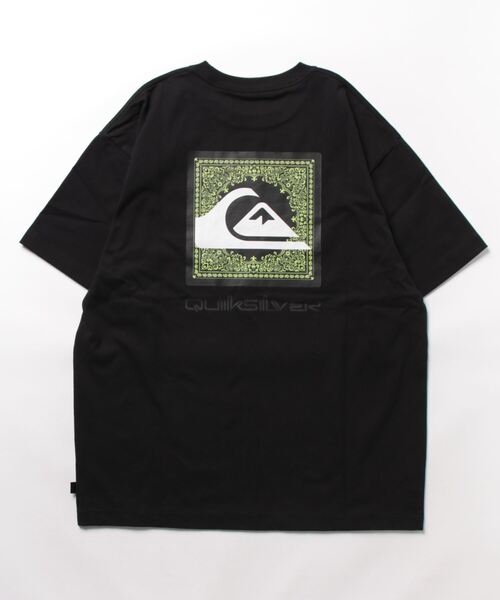 Quiksilver(クイックシルバー)の「QUIK BANDANA ST/クイックシルバーバックプリント半袖Tシャツ(Tシャツ/カットソー・メンズ・ホワイト/ブラック/ブルー/グリーン・MEDIUM/LARGE/X-LARGE)」の3枚目の写真