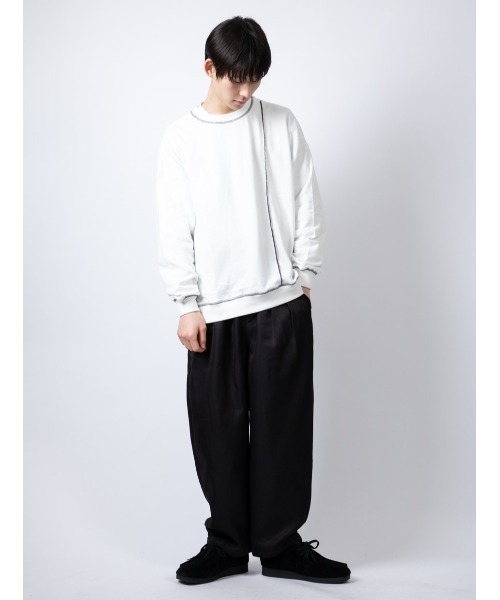 Beno（ビーノ）の「TCライト裏毛 アウトロックステッチ ルーズ