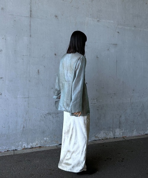 y/m by RIKA（イムバイリカ）の「チャイナデティールシャツ（シャツ/ブラウス・レディース・ホワイト/ミント・FREE）」の16枚目の写真