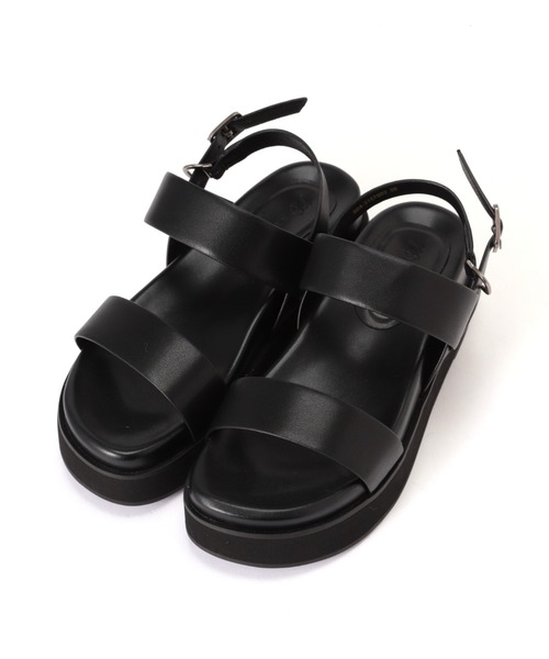 ROSE BUD（ローズバッド）の「厚底サンダル（サンダル・レディース・シルバー/ゴールド/ブラック・38/36/37/39）」の6枚目の写真