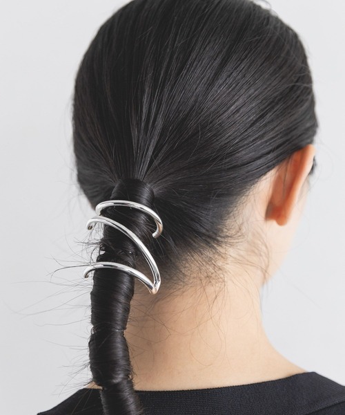 HARE(ハレ)の「2Pワイヤーヘアカフ(HARE)(バレッタ/ヘアクリップ・レディース・シルバー・FREE)」の11枚目の写真