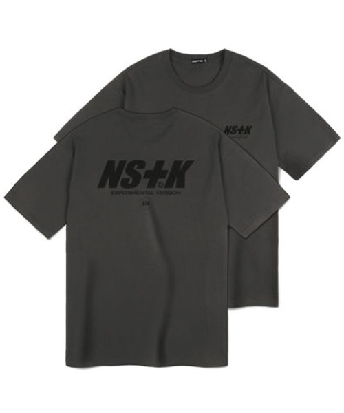NASTY KICK(ナスティーキック)の「【UNISEX】NASTYKICK/エッセンシャルロゴTシャツ 2197590(Tシャツ/カットソー・レディース・グリーン/イエロー/ブラック/ホワイト/ネイビー/チャコール/オレンジ・MEDIUM/X-LARGE/LARGE)」の4枚目の写真