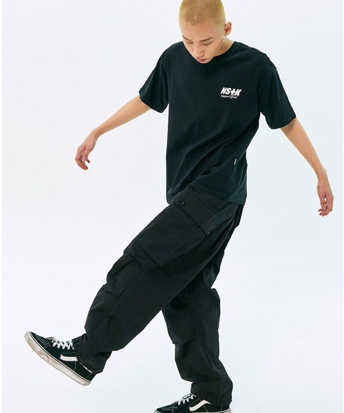 NASTY KICK(ナスティーキック)の「【UNISEX】NASTYKICK/エッセンシャルロゴTシャツ 2197590(Tシャツ/カットソー・レディース・グリーン/イエロー/ブラック/ホワイト/ネイビー/チャコール/オレンジ・MEDIUM/X-LARGE/LARGE)」の15枚目の写真