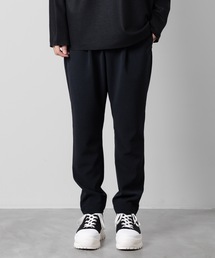 ストレッチ ダブルクロス レギュラーフィット イージートラウザーズ / PE STRETCH DOUBLE CLOTH REGULAR FIT EASY TROUSERS