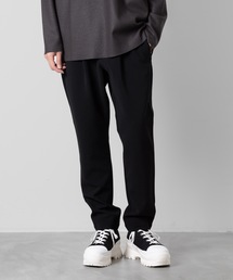 ストレッチ ダブルクロス レギュラーフィット イージートラウザーズ / PE STRETCH DOUBLE CLOTH REGULAR FIT EASY TROUSERS