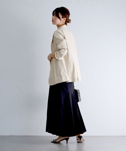 美品　La Totalite　24SS　ラトータリテ　ダブルジャケット　36 美品 La Totalite 24SS ラトータリテ ダブルジャケット 36