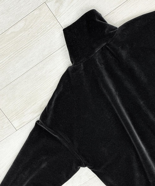 KIIT(キート)の「KIIT HIGH NECK ZIP UP PULLOVER (KIP-T59-002)(その他トップス・メンズ・チャコールグレー/グレー・2/3)」の7枚目の写真