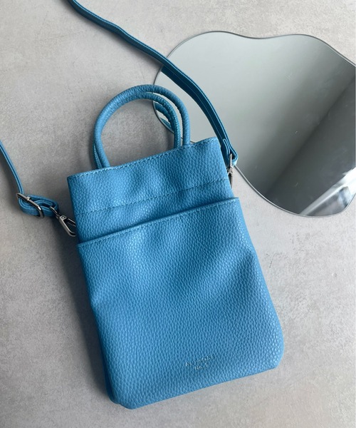 prose verse（プロズヴェール）の「ナノ/2wayミニショルダーバッグ（ショルダーバッグ・レディース・ブラック/アイボリー/ブルー/シルバー・ﾌﾘ-）」の3枚目の写真