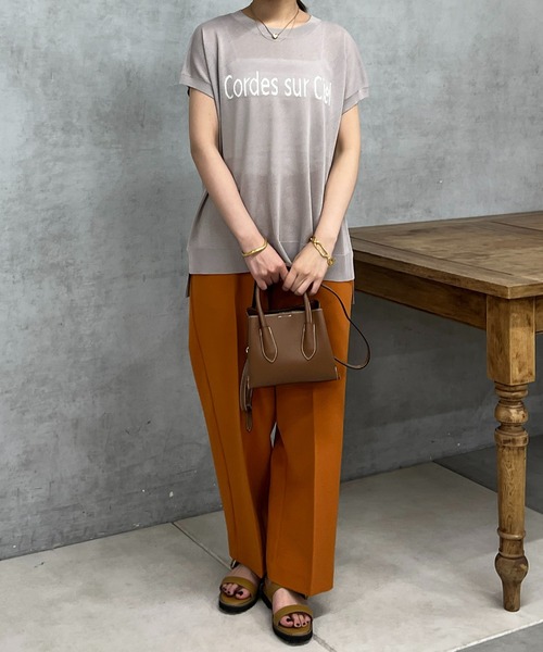 un dix cors(アンディコール)の「ダブルハンドルミニショルダーバッグ(ショルダーバッグ・レディース・キャメル/ブラウン/グリーン・FREE)」の14枚目の写真