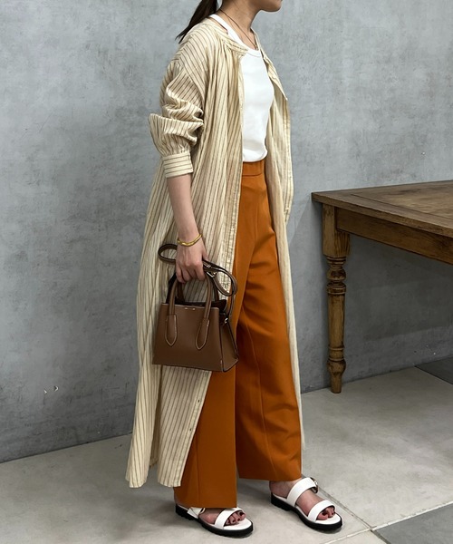 un dix cors(アンディコール)の「ダブルハンドルミニショルダーバッグ(ショルダーバッグ・レディース・キャメル/ブラウン/グリーン・FREE)」の13枚目の写真