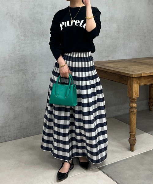 un dix cors(アンディコール)の「ダブルハンドルミニショルダーバッグ(ショルダーバッグ・レディース・キャメル/ブラウン/グリーン・FREE)」の16枚目の写真