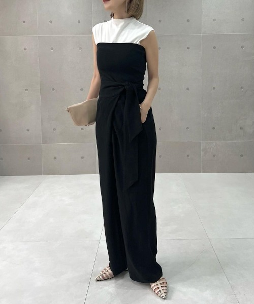 Re:EDIT（リエディ）の「[2023 SUMMER COLLECTION]フライスチューブトップ（チューブトップ・レディース・ブラック・MEDIUM）」の12枚目の写真