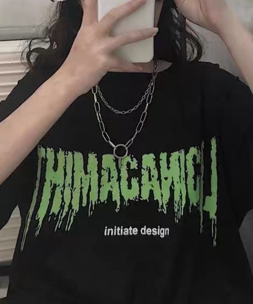 Sibra（シブラ）の「ロゴプリントTシャツ（Tシャツ/カットソー・レディース・ブラック/ホワイト・M）」の7枚目の写真