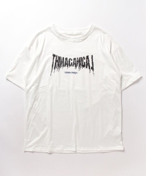 Sibra（シブラ）の「ロゴプリントTシャツ（Tシャツ/カットソー・レディース・ブラック/ホワイト・M）」の10枚目の写真