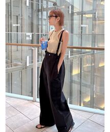 Ungrid | ミリタリールーズサロペット(サロペット/オーバーオール)