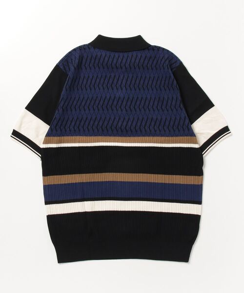 FRED PERRY フレッドペリー Argyle Panel Knitted FRED PERRY フレッドペリー Argyle Panel Knitted