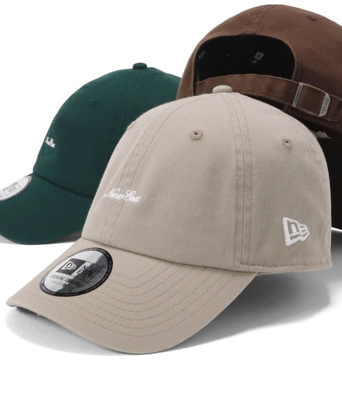 NEW ERA(ニューエラ)の「ニューエラ キャップ カジュアルクラシック(キャップ・メンズ・ダークグリーン/ブラック/ブラウン/ベージュ系その他/ベージュ・FREE)」の4枚目の写真