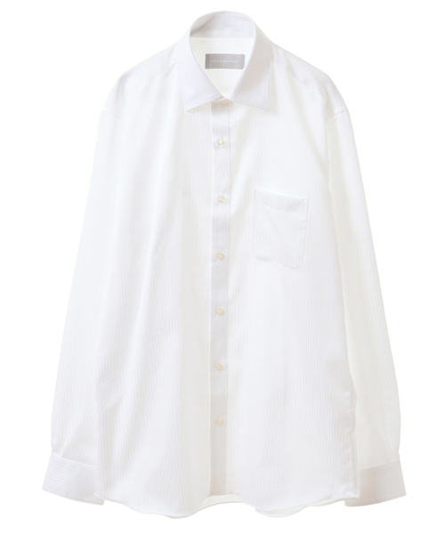 MEN'S MELROSE(メンズメルローズ)の「ワイドカラードレスシャツ(シャツ/ブラウス・メンズ・ホワイト/ピンクベージュ/サックスブルー/ブルー・2/3/4/5)」の5枚目の写真