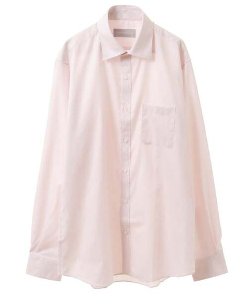 MEN'S MELROSE(メンズメルローズ)の「ワイドカラードレスシャツ(シャツ/ブラウス・メンズ・ホワイト/ピンクベージュ/サックスブルー/ブルー・2/3/4/5)」の7枚目の写真