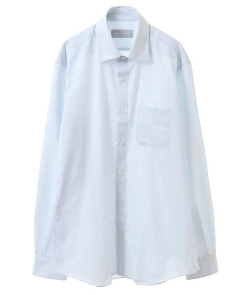 MEN'S MELROSE(メンズメルローズ)の「ワイドカラードレスシャツ(シャツ/ブラウス・メンズ・ホワイト/ピンクベージュ/サックスブルー/ブルー・2/3/4/5)」の9枚目の写真