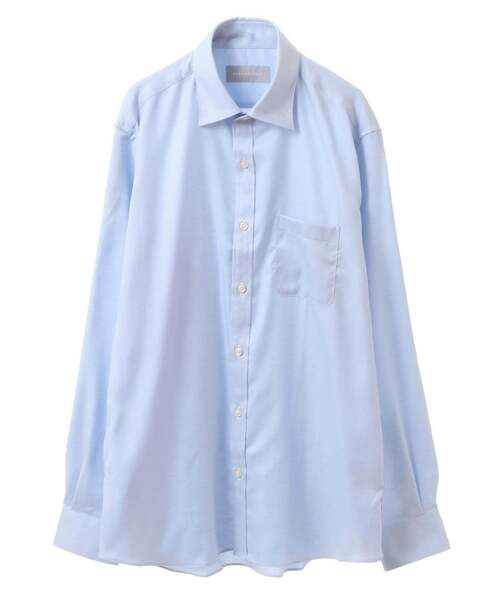 MEN'S MELROSE(メンズメルローズ)の「ワイドカラードレスシャツ(シャツ/ブラウス・メンズ・ホワイト/ピンクベージュ/サックスブルー/ブルー・2/3/4/5)」の11枚目の写真