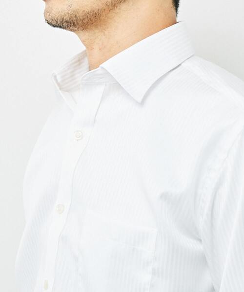 MEN'S MELROSE(メンズメルローズ)の「ワイドカラードレスシャツ(シャツ/ブラウス・メンズ・ホワイト/ピンクベージュ/サックスブルー/ブルー・2/3/4/5)」の14枚目の写真