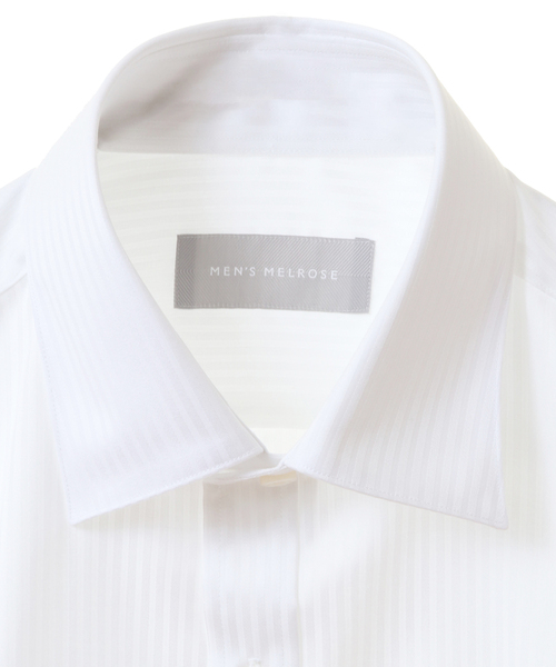 MEN'S MELROSE(メンズメルローズ)の「ワイドカラードレスシャツ(シャツ/ブラウス・メンズ・ホワイト/ピンクベージュ/サックスブルー/ブルー・2/3/4/5)」の15枚目の写真