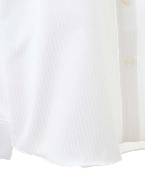 MEN'S MELROSE(メンズメルローズ)の「ワイドカラードレスシャツ(シャツ/ブラウス・メンズ・ホワイト/ピンクベージュ/サックスブルー/ブルー・2/3/4/5)」の19枚目の写真