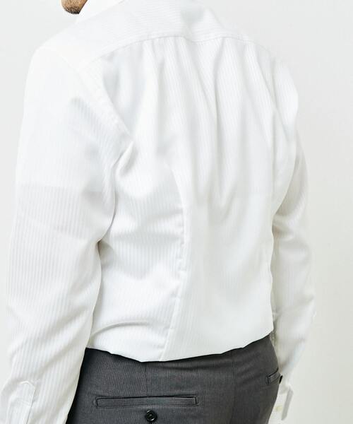 MEN'S MELROSE(メンズメルローズ)の「ワイドカラードレスシャツ(シャツ/ブラウス・メンズ・ホワイト/ピンクベージュ/サックスブルー/ブルー・2/3/4/5)」の21枚目の写真