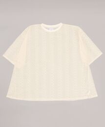 Lui's | 6分袖クロシェ編みプルオーバー(Tシャツ/カットソー)