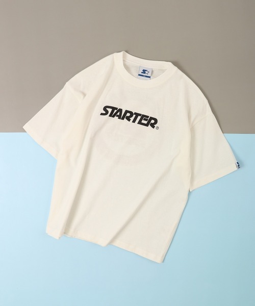 STARTER（スターター）の「STARTERプリントビッグTシャツ 半袖 キッズ（Tシャツ/カットソー・キッズ・グリーン/ホワイト/ネイビー/ブラック系/ネイビー系/ブラック/ホワイト系・140/150/160/130）」の3枚目の写真