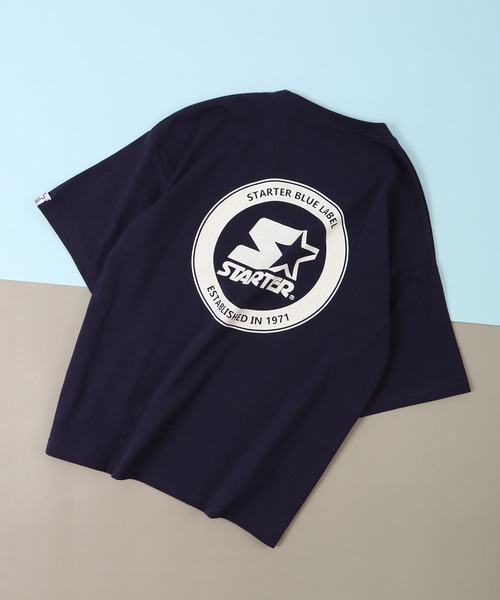 STARTER（スターター）の「STARTERプリントビッグTシャツ 半袖 キッズ（Tシャツ/カットソー・キッズ・グリーン/ホワイト/ネイビー/ブラック系/ネイビー系/ブラック/ホワイト系・140/150/160/130）」の7枚目の写真