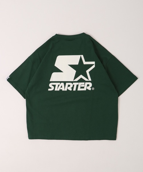 STARTER（スターター）の「STARTERプリントビッグTシャツ 半袖 キッズ（Tシャツ/カットソー・キッズ・グリーン/ホワイト/ネイビー/ブラック系/ネイビー系/ブラック/ホワイト系・140/150/160/130）」の16枚目の写真