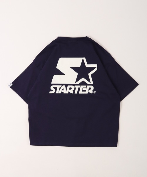 STARTER（スターター）の「STARTERプリントビッグTシャツ 半袖 キッズ（Tシャツ/カットソー・キッズ・グリーン/ホワイト/ネイビー/ブラック系/ネイビー系/ブラック/ホワイト系・140/150/160/130）」の19枚目の写真