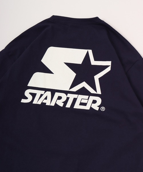 STARTER（スターター）の「STARTERプリントビッグTシャツ 半袖 キッズ（Tシャツ/カットソー・キッズ・グリーン/ホワイト/ネイビー/ブラック系/ネイビー系/ブラック/ホワイト系・140/150/160/130）」の21枚目の写真