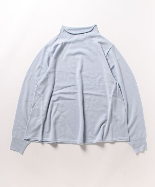 Plantation（プランテーション）の「ウーステッドヤーン / プルオーバー / (O)（ニット/セーター・レディース・ベージュ/ライトブルー/ブラック・M size）」の3枚目の写真