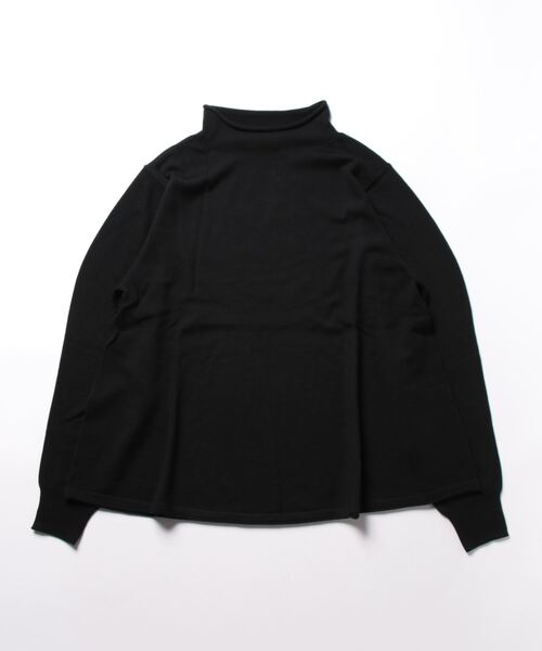 Plantation（プランテーション）の「ウーステッドヤーン / プルオーバー / (O)（ニット/セーター・レディース・ベージュ/ライトブルー/ブラック・M size）」の2枚目の写真