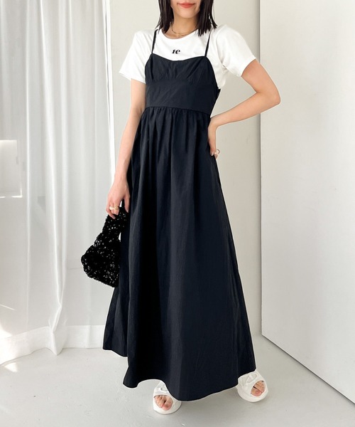 Heather（ヘザー）の「フロントロゴ刺繍TEE　966146（Tシャツ/カットソー・レディース・オフホワイト/ブラック/パープル・FREE）」の15枚目の写真