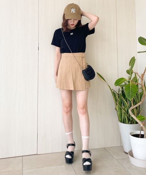 Heather（ヘザー）の「フロントロゴ刺繍TEE　966146（Tシャツ/カットソー・レディース・オフホワイト/ブラック/パープル・FREE）」の16枚目の写真