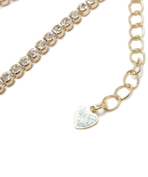 atmos pink（アトモスピンク）の「atmos pink ビジューネックレス（ネックレス・レディース・シルバー/ゴールド・FREE）」の5枚目の写真