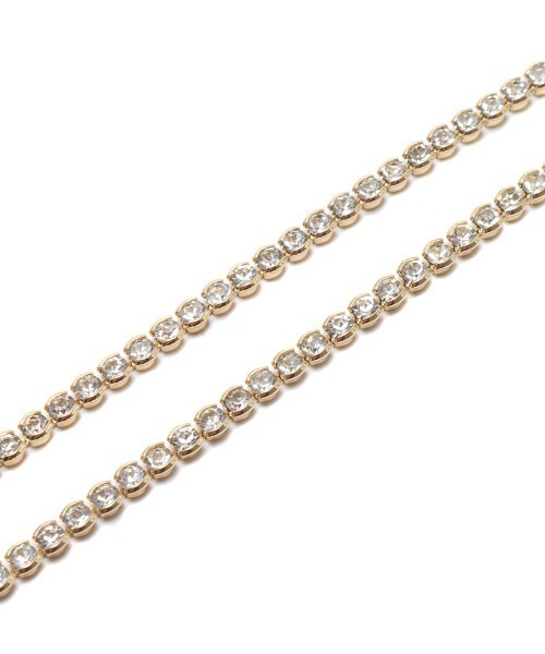 atmos pink（アトモスピンク）の「atmos pink ビジューネックレス（ネックレス・レディース・シルバー/ゴールド・FREE）」の6枚目の写真