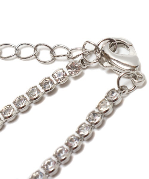 atmos pink（アトモスピンク）の「atmos pink ビジューネックレス（ネックレス・レディース・シルバー/ゴールド・FREE）」の9枚目の写真