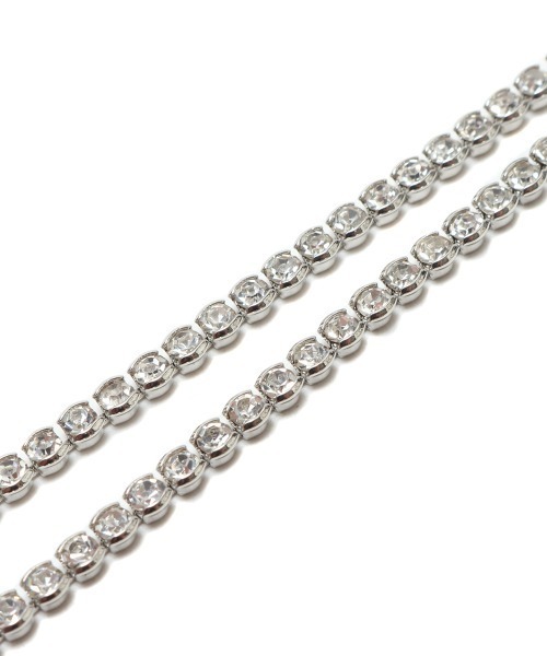 atmos pink（アトモスピンク）の「atmos pink ビジューネックレス（ネックレス・レディース・シルバー/ゴールド・FREE）」の11枚目の写真