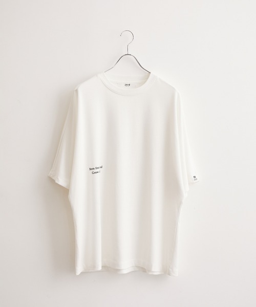 JUNRED(ジュンレッド)の「35COFFEEコラボ / ドルマンスリーブビッグTシャツ(Tシャツ/カットソー・メンズ・ブラック/ホワイト・LL/M/L)」の6枚目の写真