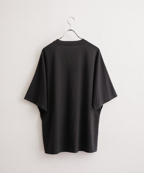 JUNRED(ジュンレッド)の「35COFFEEコラボ / ドルマンスリーブビッグTシャツ(Tシャツ/カットソー・メンズ・ブラック/ホワイト・LL/M/L)」の9枚目の写真