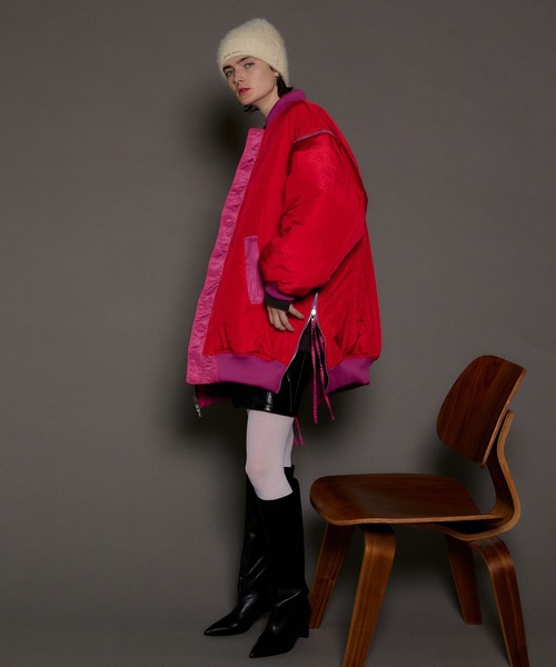 MAISON SPECIAL（メゾンスペシャル）の「Reversible Nylon Over MA-1 