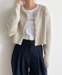 CANAL JEAN | El mar(エルマール) 2WAYニットカーディガン(カーディガン/ボレロ)